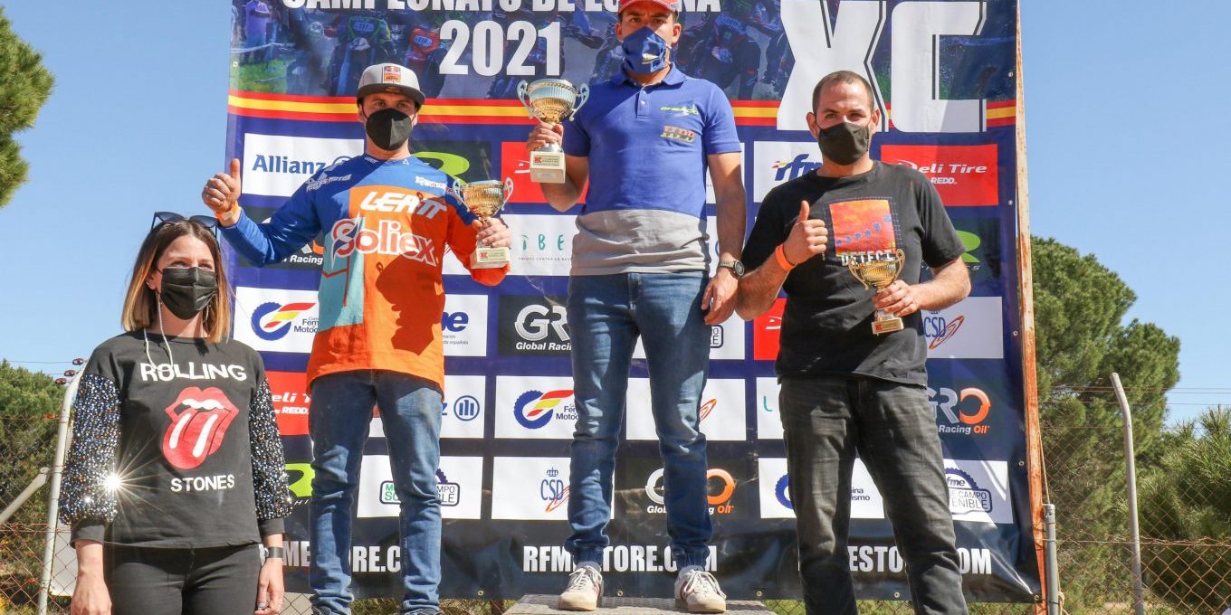 podio xc abad Foto: Álvaro Rivero