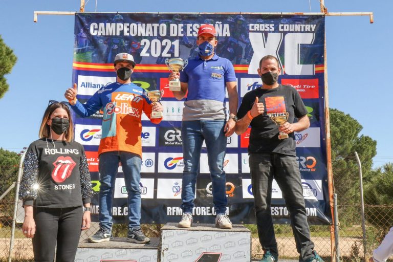 podio xc abad Foto: Álvaro Rivero
