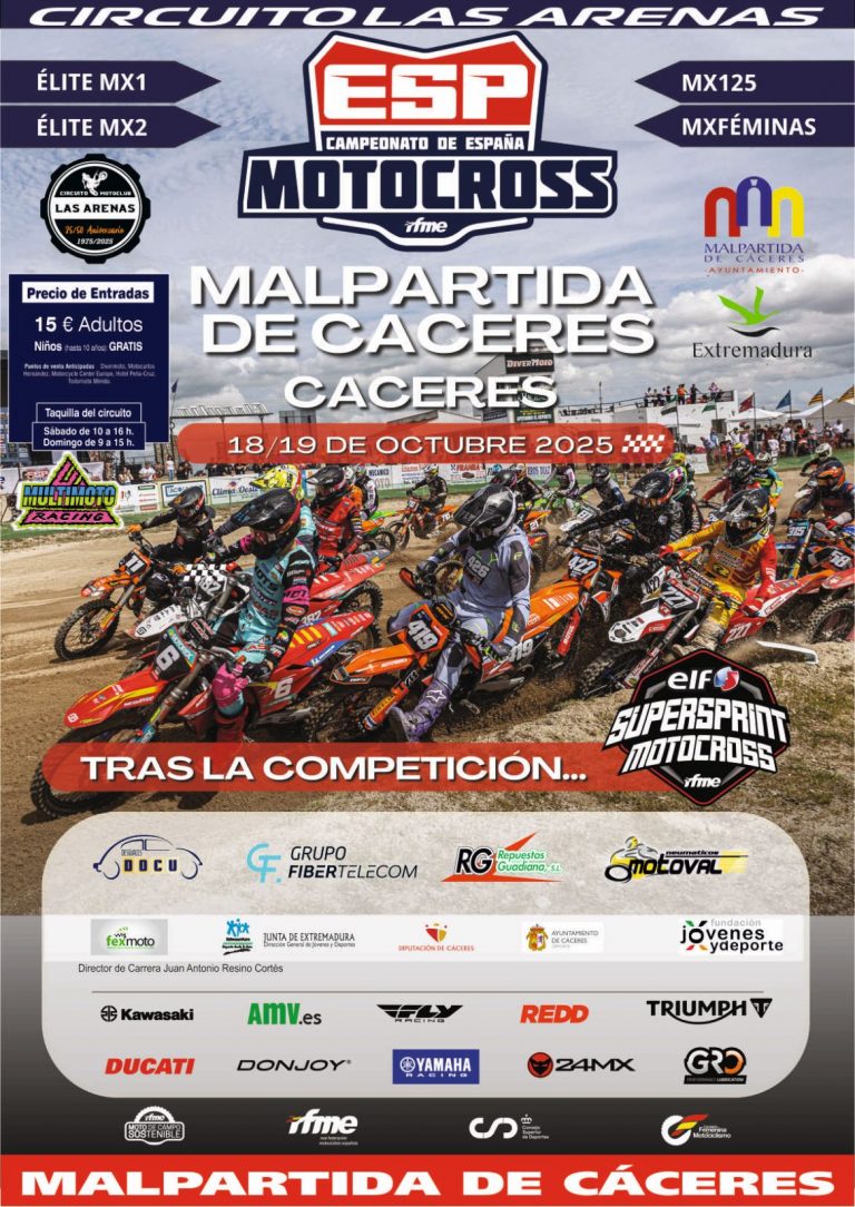 Cartel MX MAlpartida RFME
