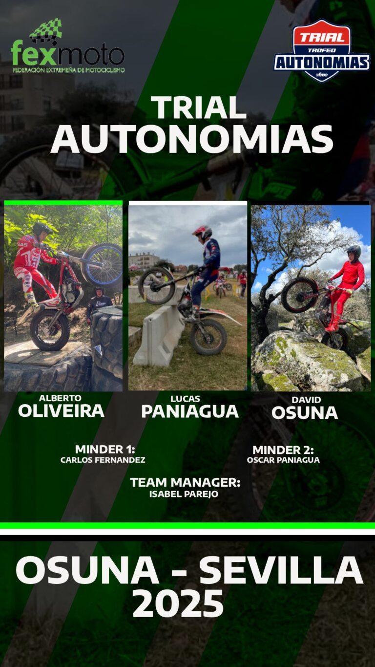 Selección Extremeña de TRial 2025